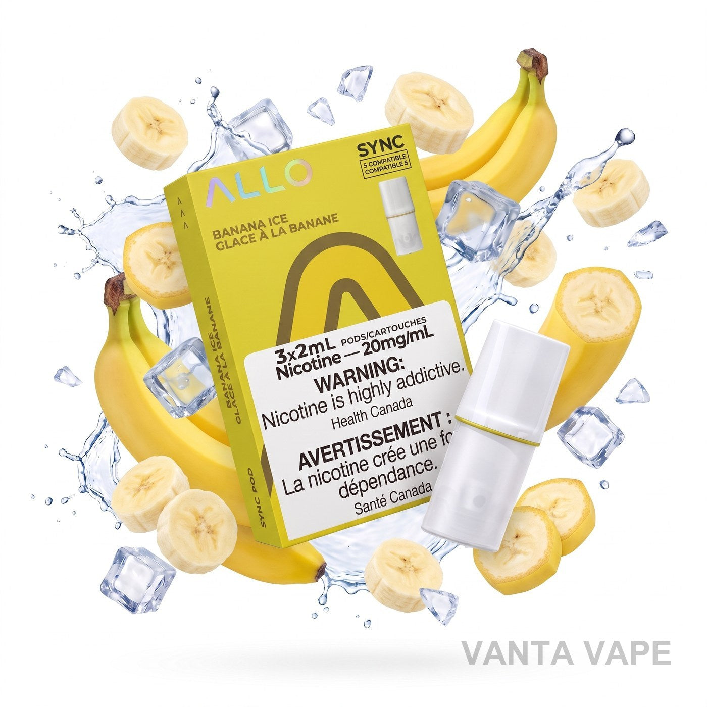 BANANA ICE ALLO SYNC POD PACK