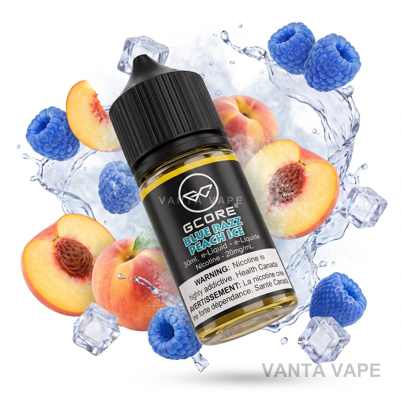 BLUE RAZZ PEACH ICE GCORE