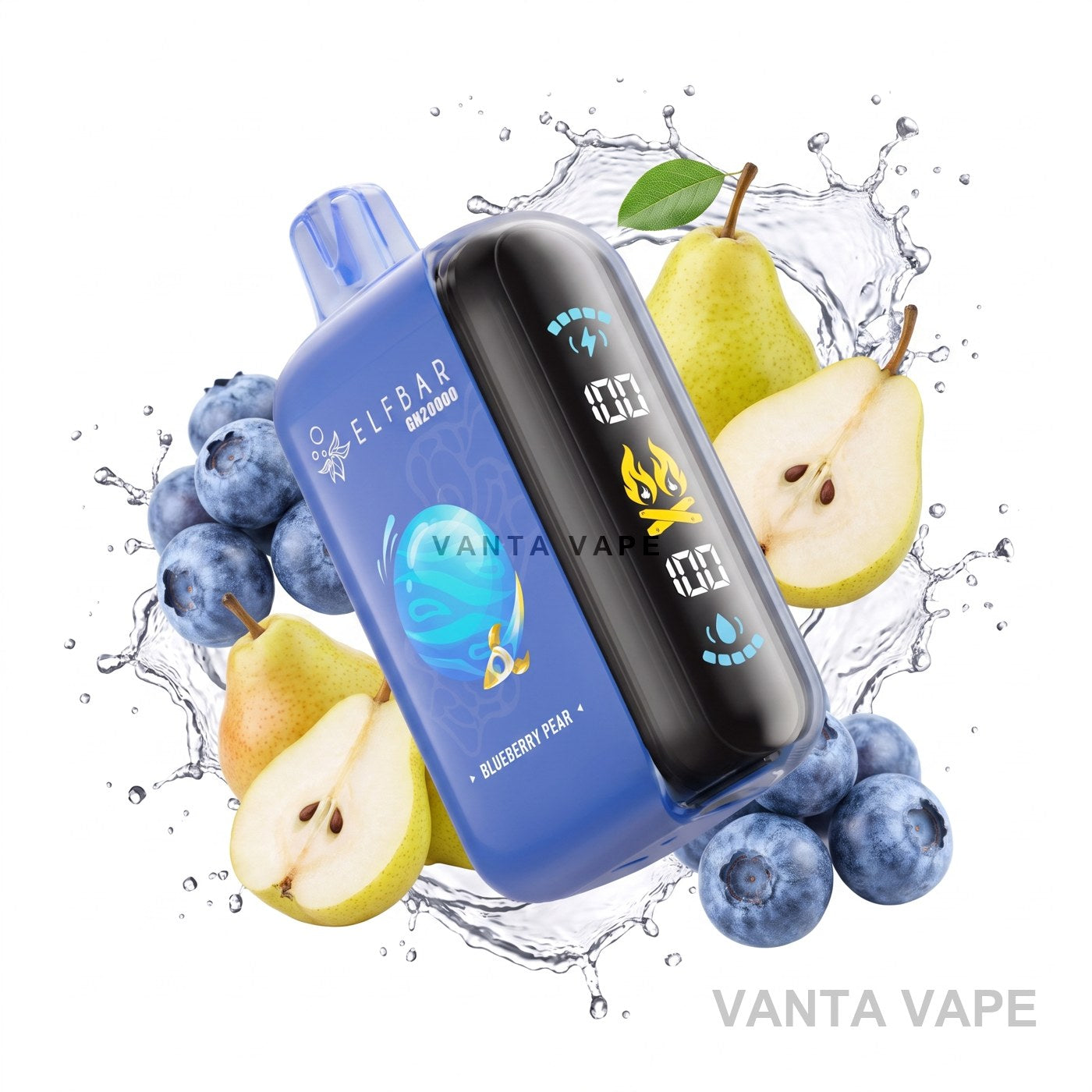 BLUEBERRY PEAR ELF BAR GH20000