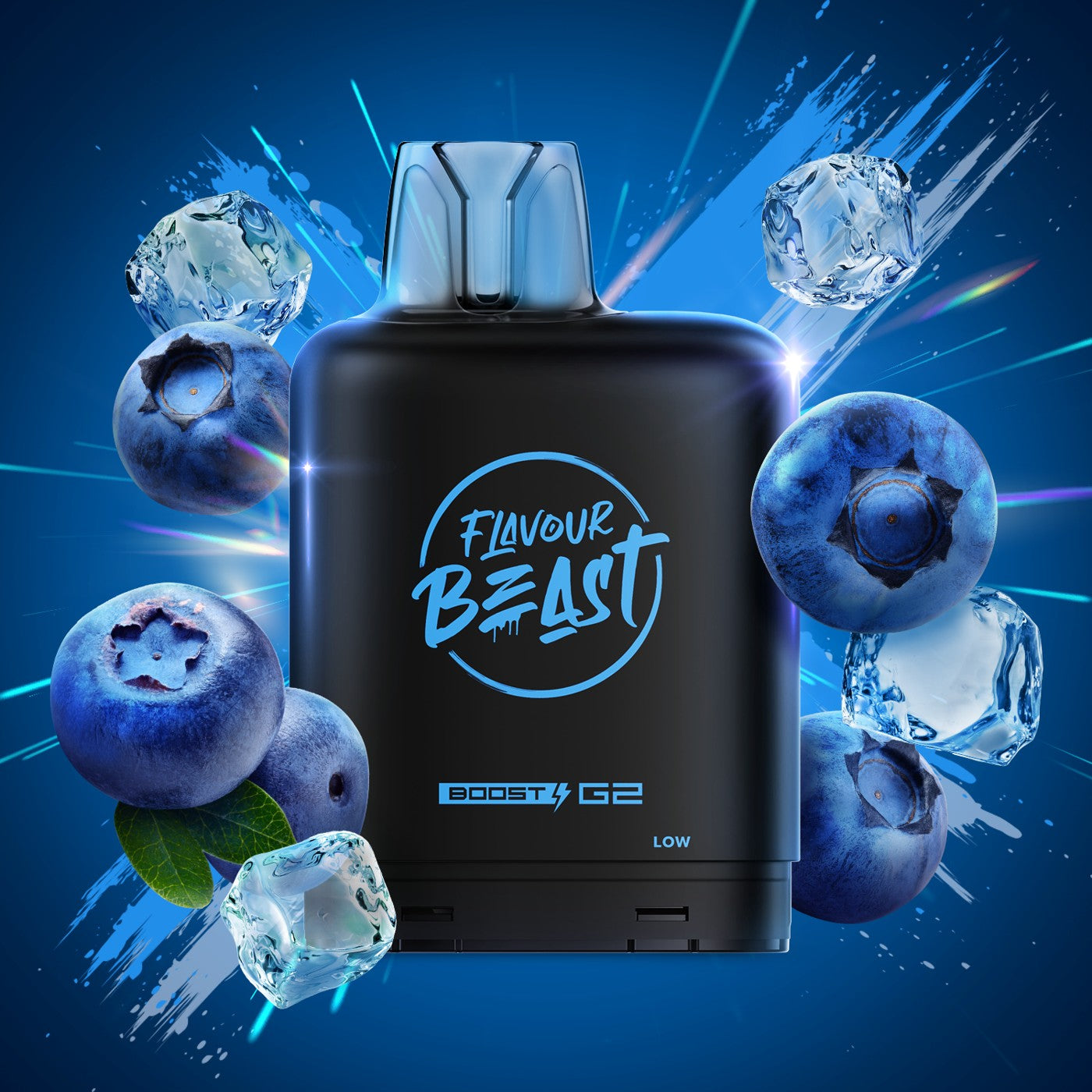 BOSS BLUEBERRY LEVEL X BOOST G2 32K POD
