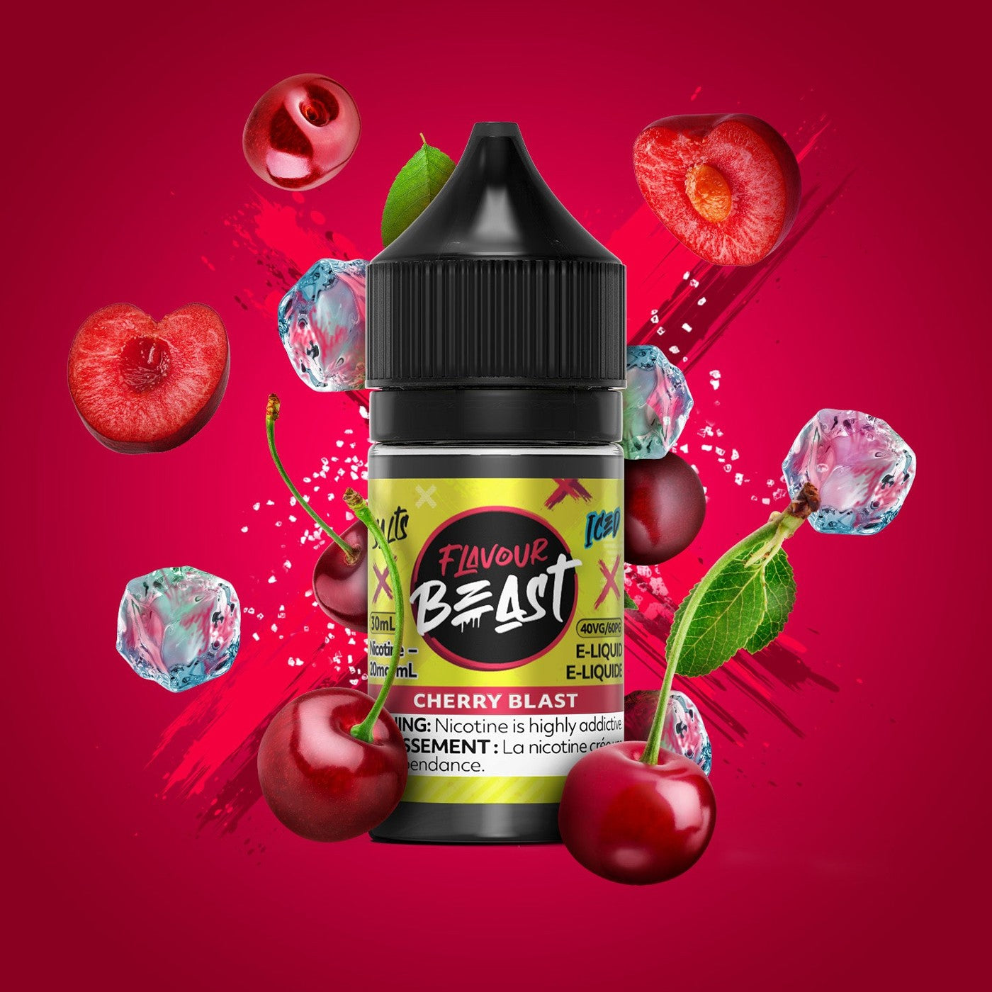 CHERRY BLAST ICED FLAVOUR BEAST