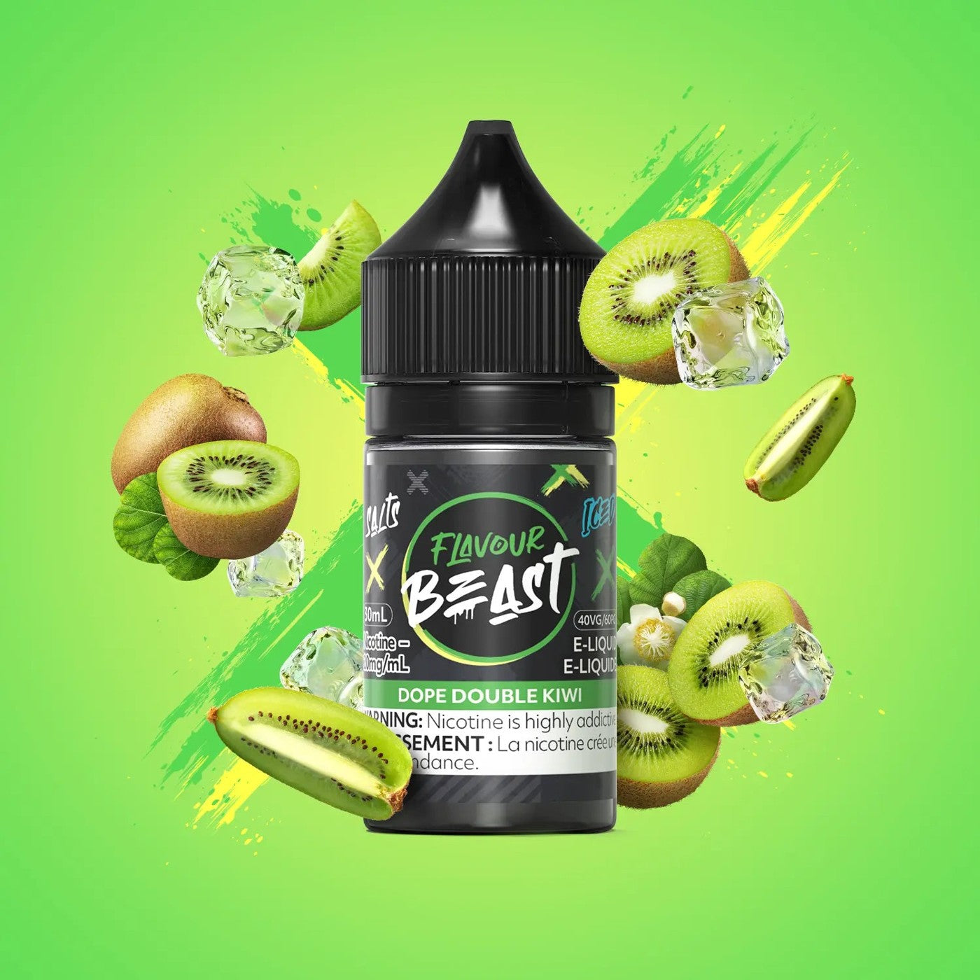 DOPE DOUBLE KIWI ICED FLAVOUR BEAST