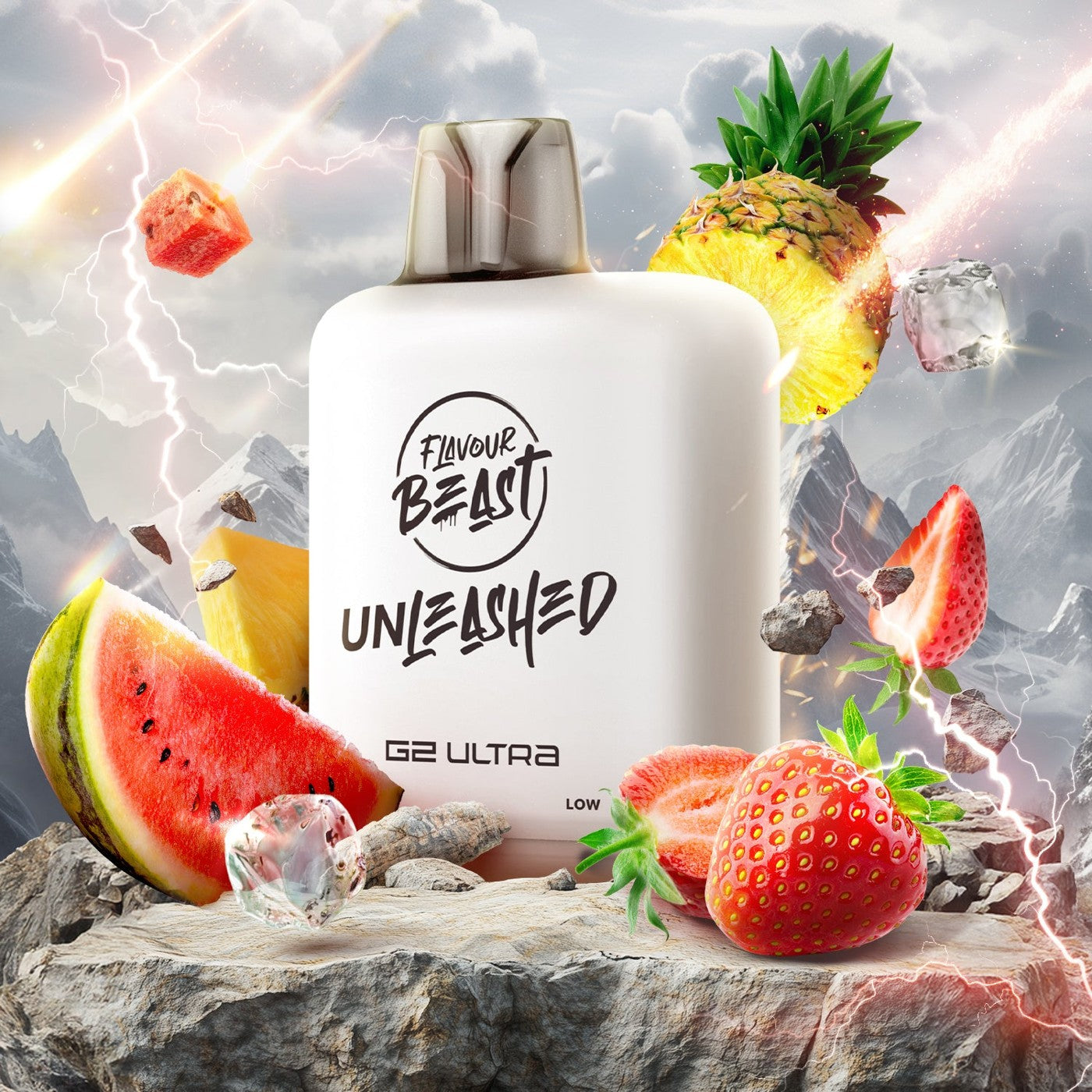 EPIC FRUIT FUSION ICED LEVEL X UNLEASHED G2 ULTRA 50K POD