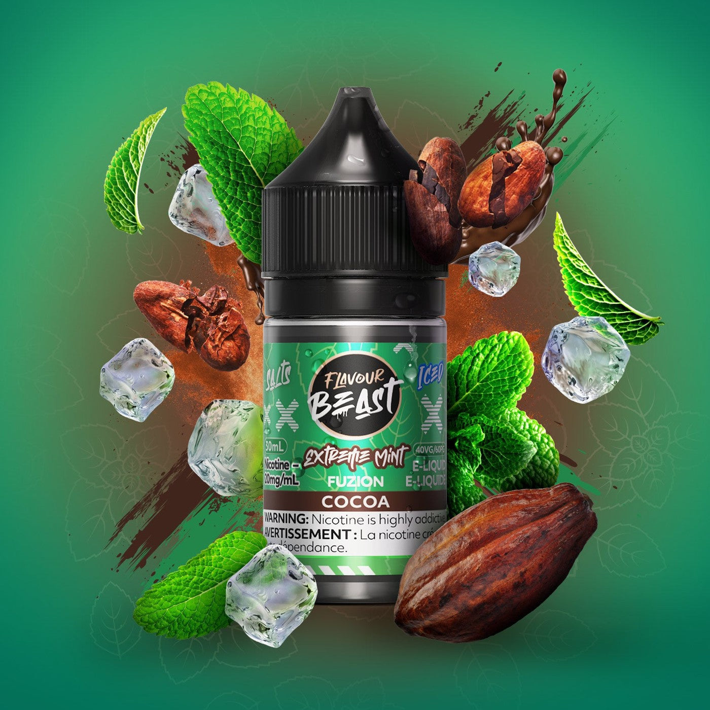 EXTREME MINT FUZION COCOA ICED FLAVOUR BEAST