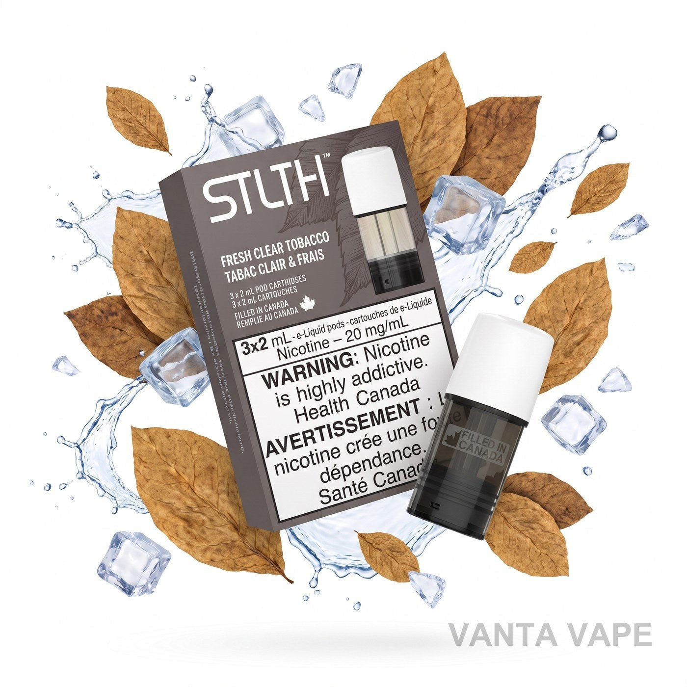 FRESH CLEAR TOBACCO STLTH POD PACK