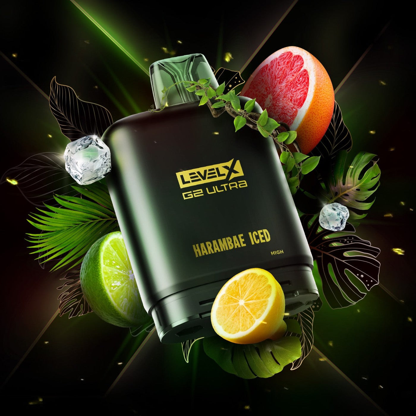 HARAMBAE ICED LEVEL X G2 ULTRA 50K POD