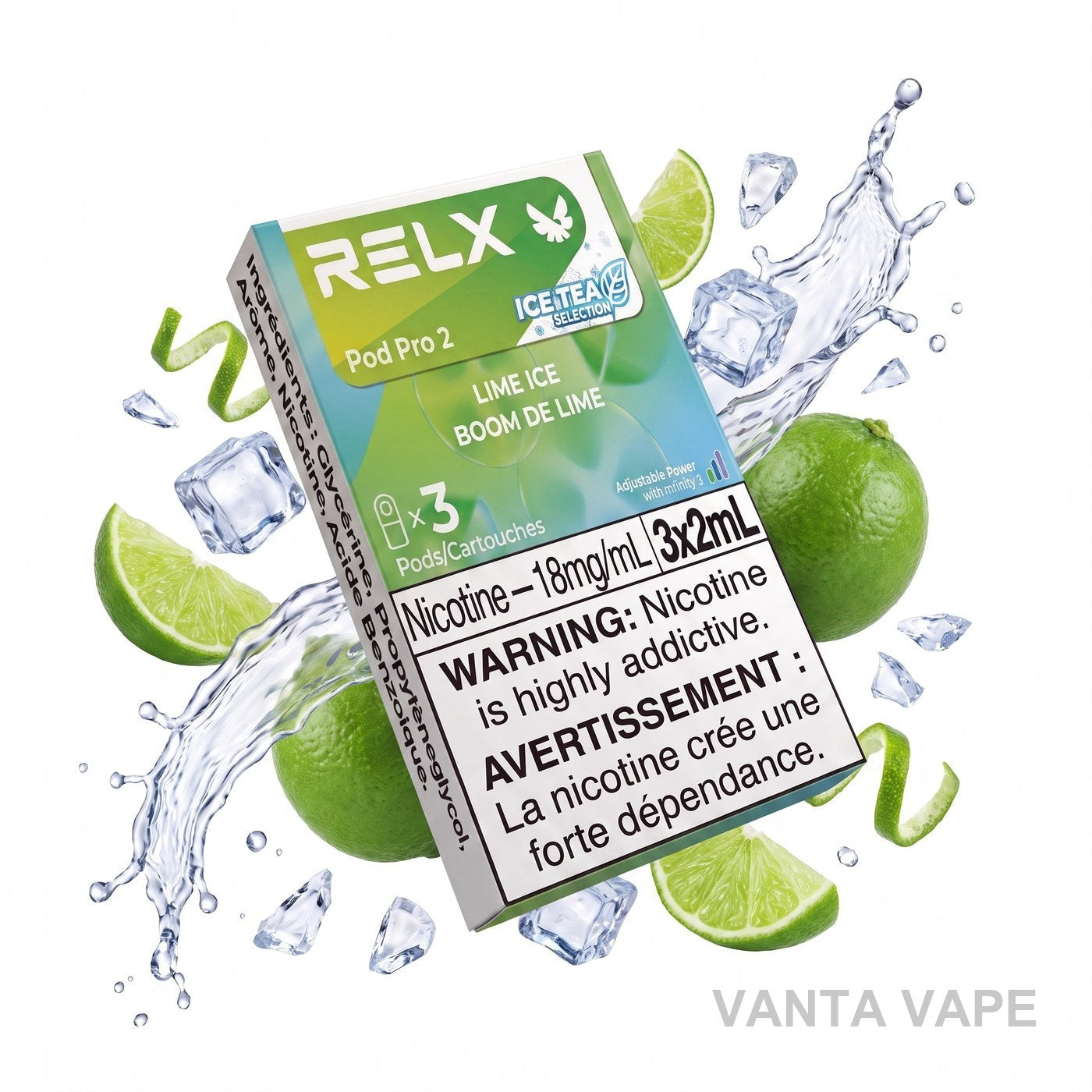 LIME ICE RELX PRO 2 POD PACK