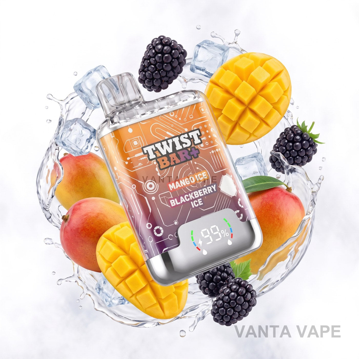 MANGO ICE + BLACKBERRY ICE TWIST BAR+