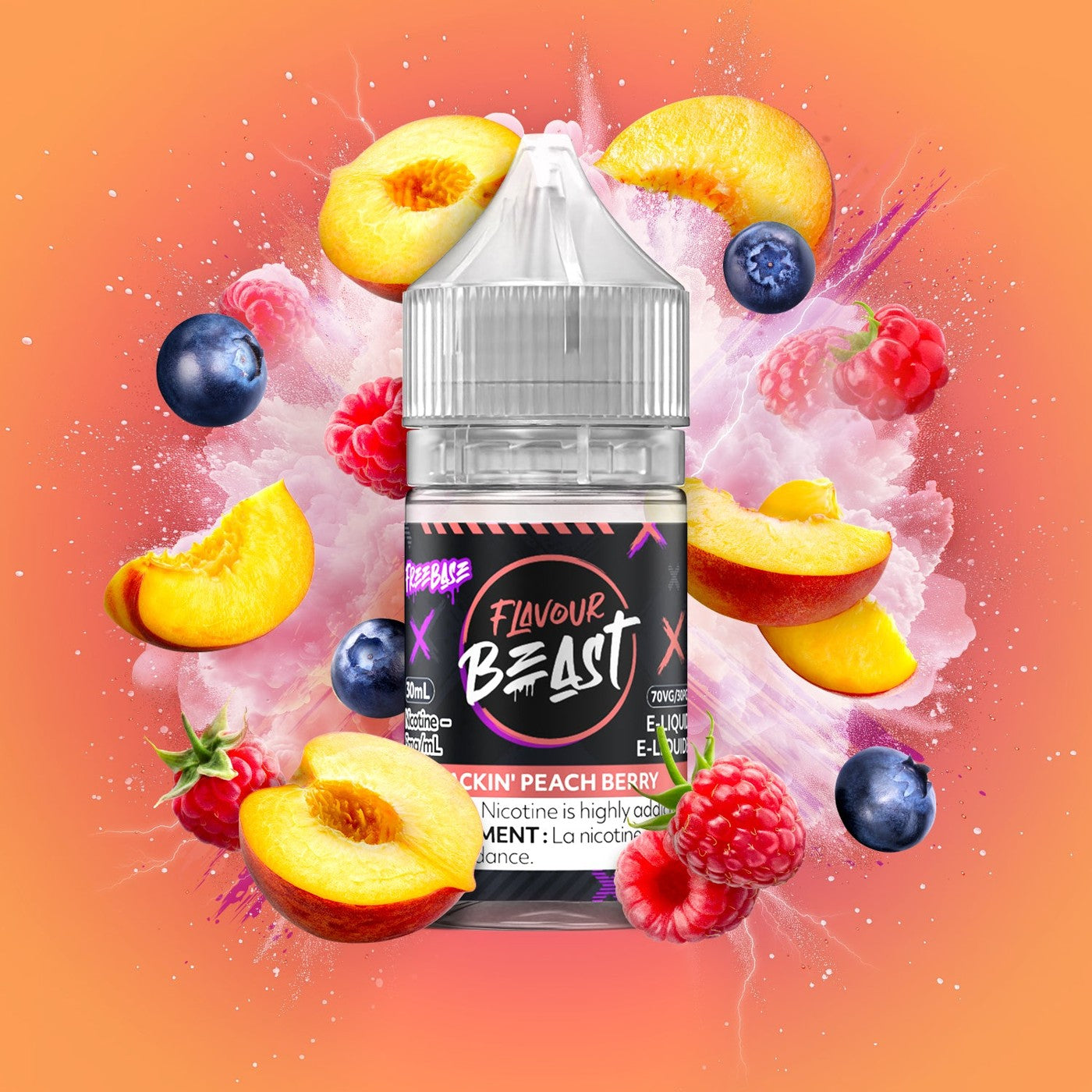 PACKIN' PEACH BERRY FLAVOUR BEAST