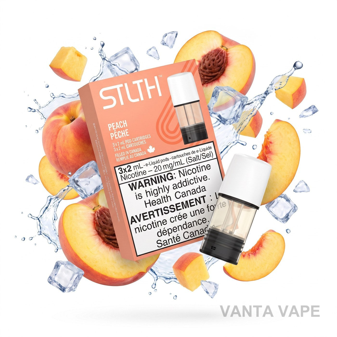 PEACH STLTH POD PACK