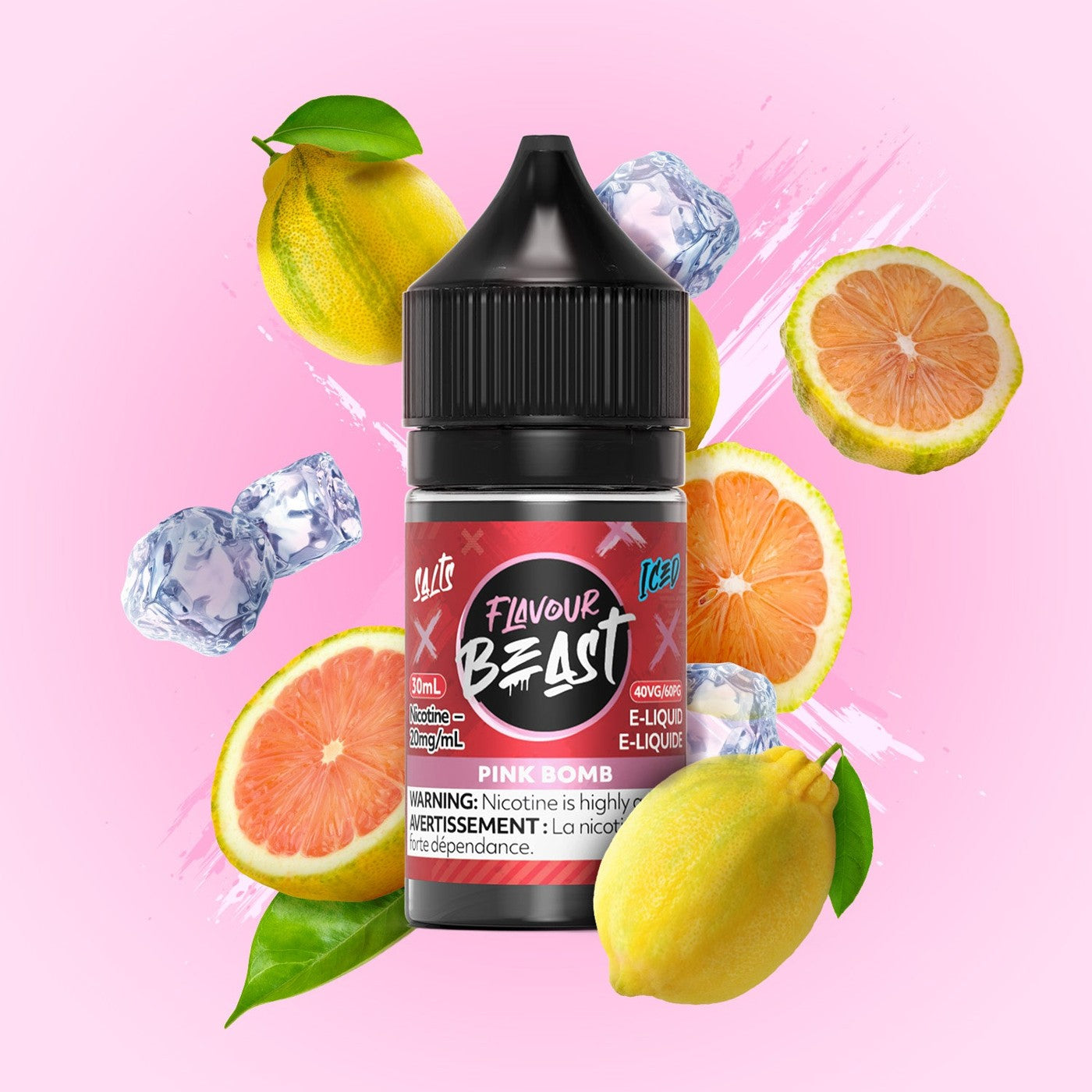 PINK BOMB ICED FLAVOUR BEAST