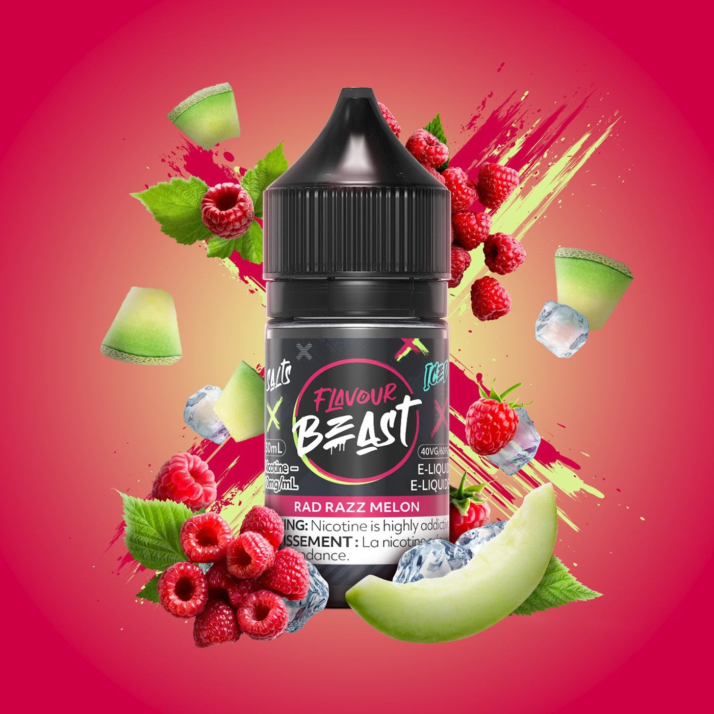 RAD RAZZ MELON FLAVOUR BEAST