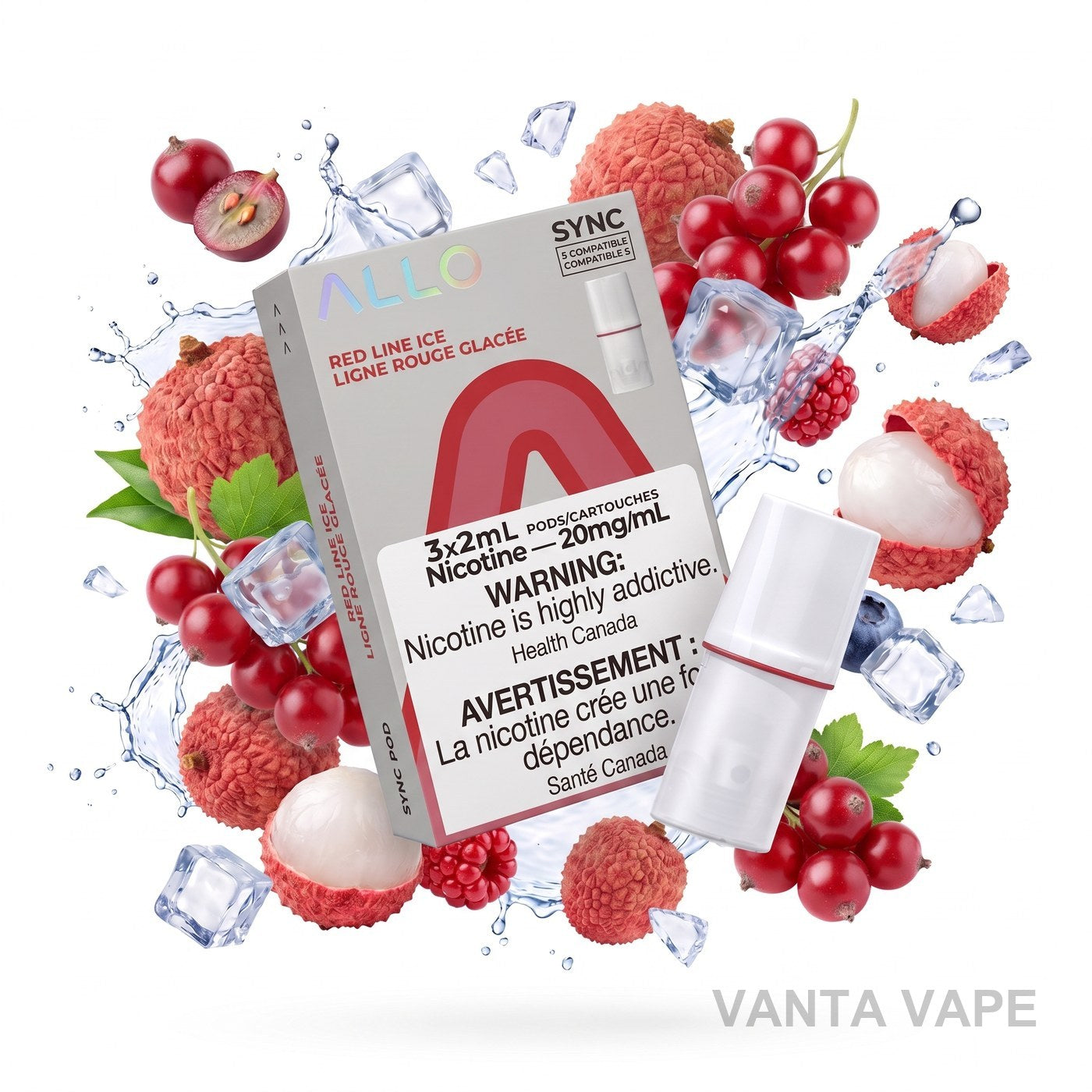 RED LINE ICE ALLO SYNC POD PACK