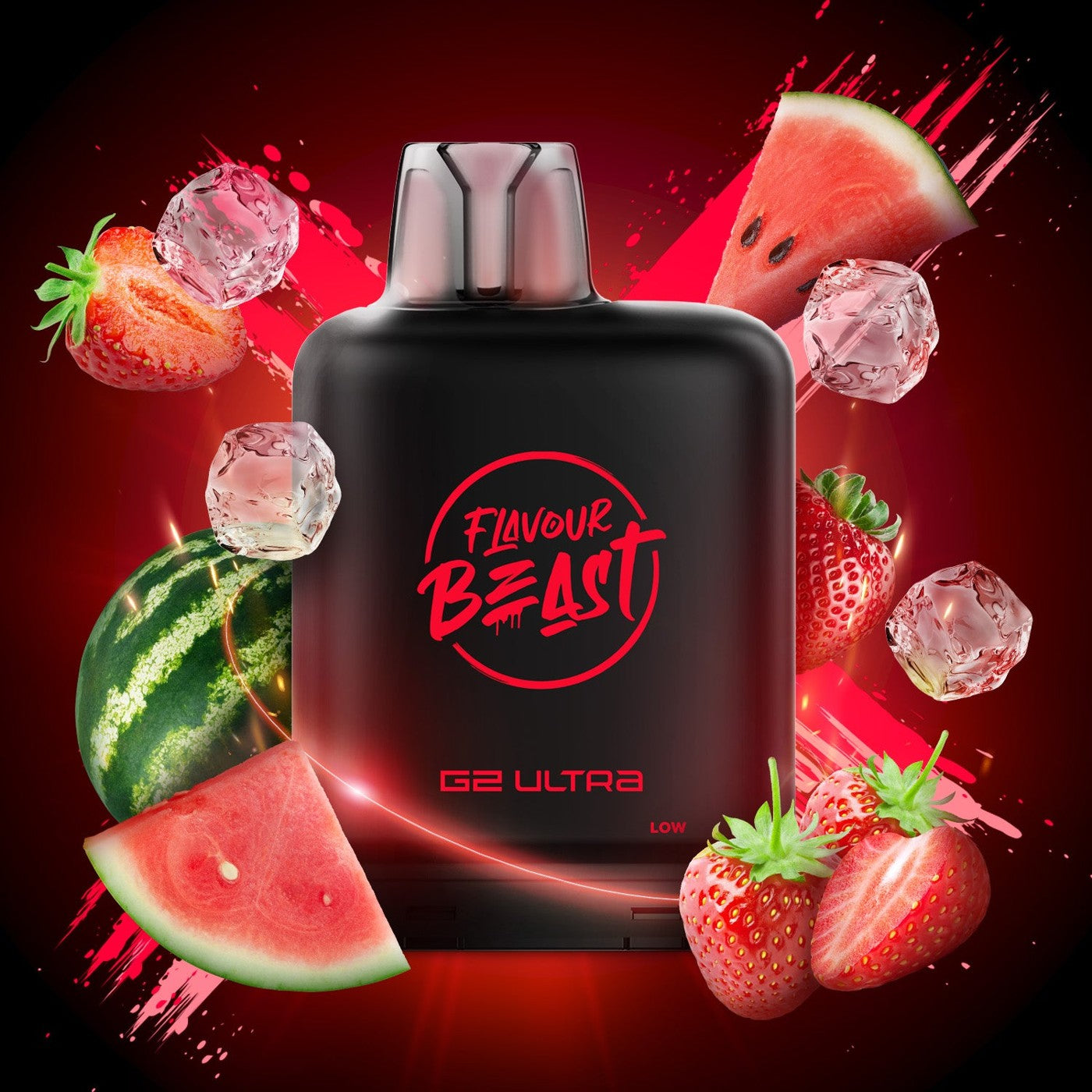 SAVAGE STRAWBERRY WATERMELON ICED LEVEL X G2 ULTRA 50K POD
