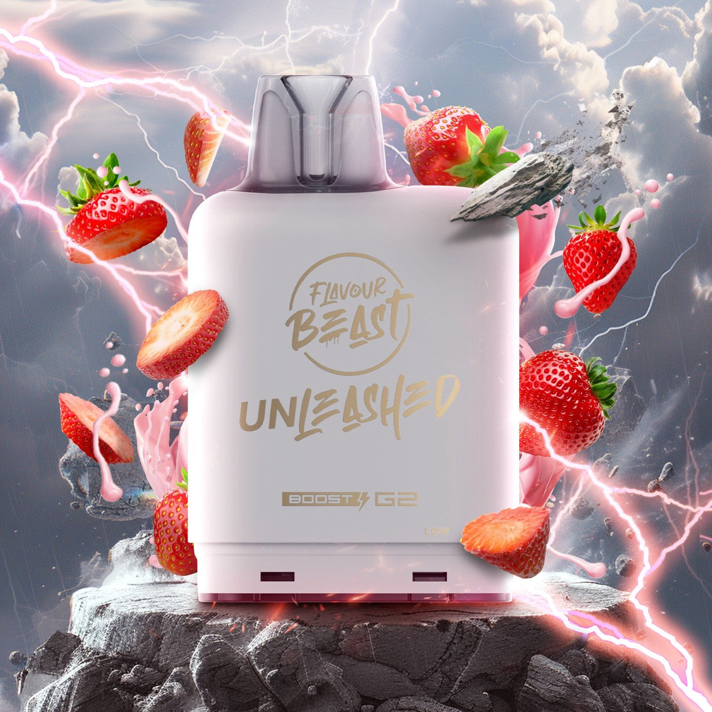 STRAWBERRY SWIRL LEVEL X UNLEASHED BOOST G2 32K POD