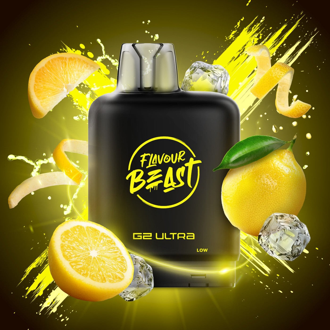 SUPER S. LEMON (ICED) LEVEL X G2 ULTRA 50K POD