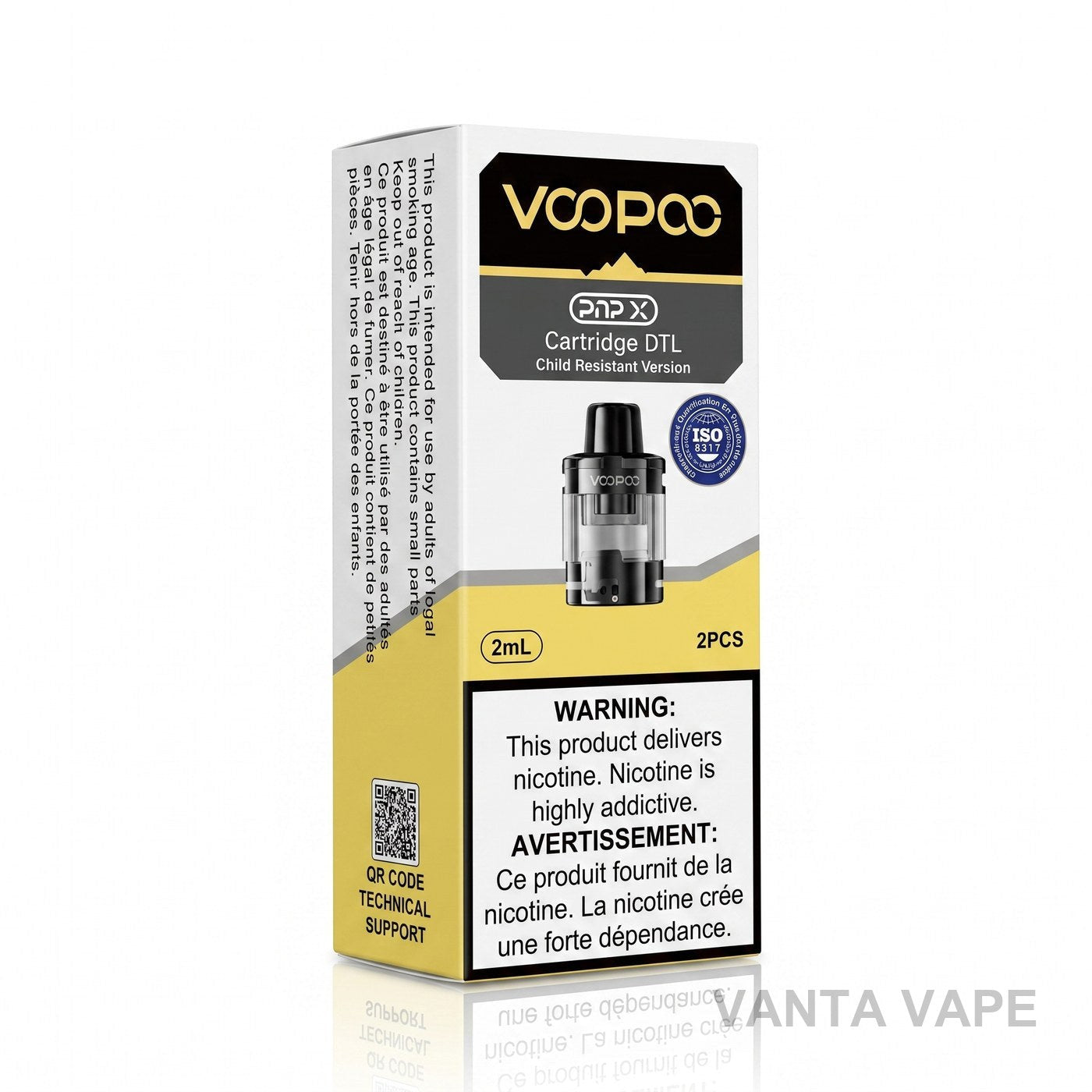 VOOPOO PNP X EMPTY REPLACEMENT POD TANK (CRC)