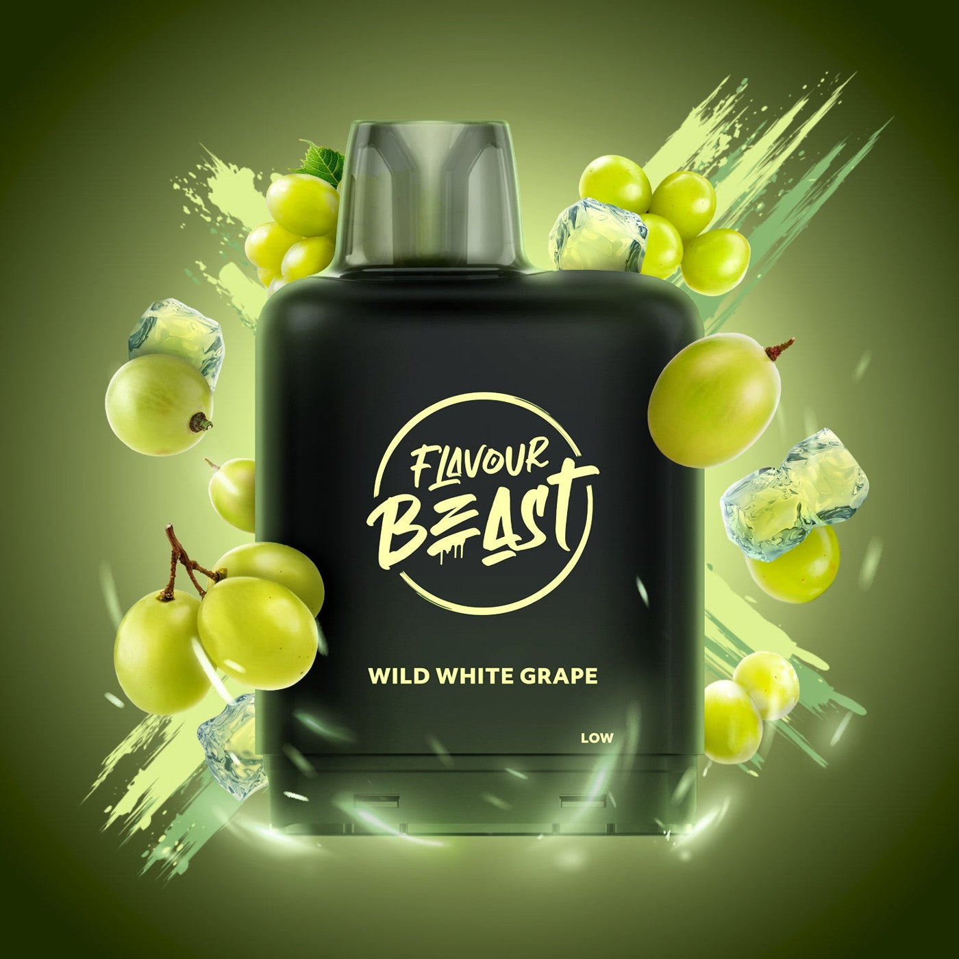 WILD WHITE GRAPE ICED LEVEL X BOOST G2 32K POD