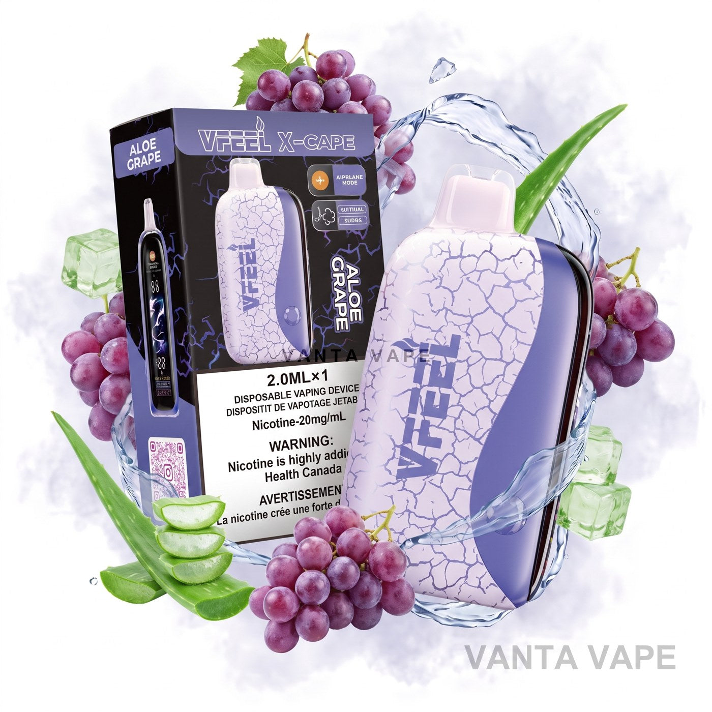 ALOE GRAPE VFEEL X-CAPE