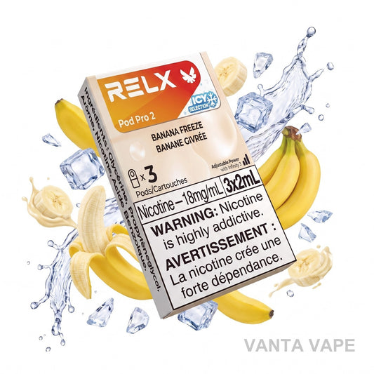 BANANA FREEZE RELX PRO 2 POD PACK