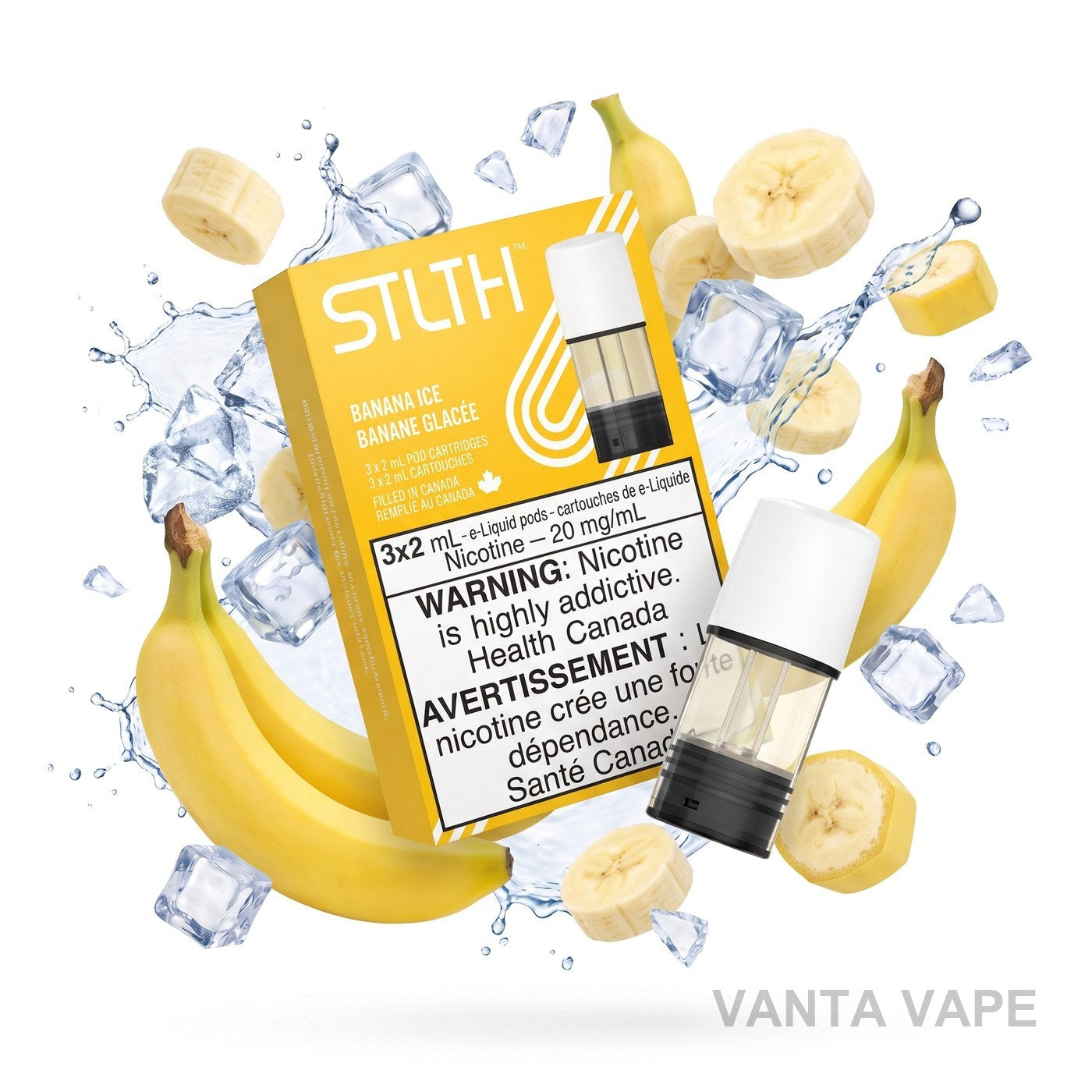 BANANA ICE STLTH POD PACK