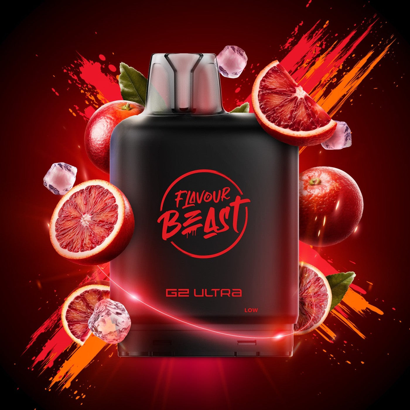 BANGIN' BLOOD ORANGE LEVEL X G2 ULTRA 50K POD