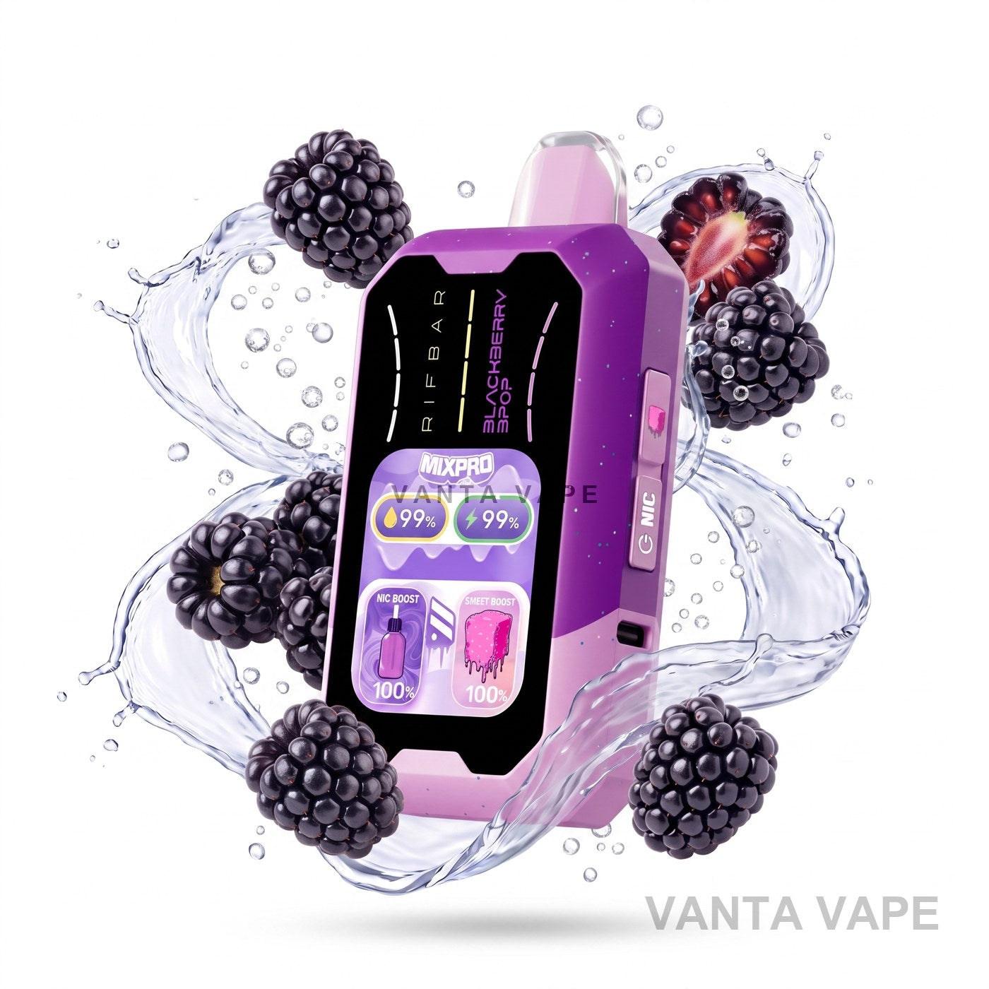 BLACKBERRY B-POP RIFBAR MIXPRO 40K