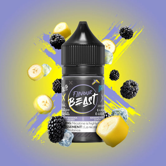 BLAZIN' BANANA BLACKBERRY ICED FLAVOUR BEAST