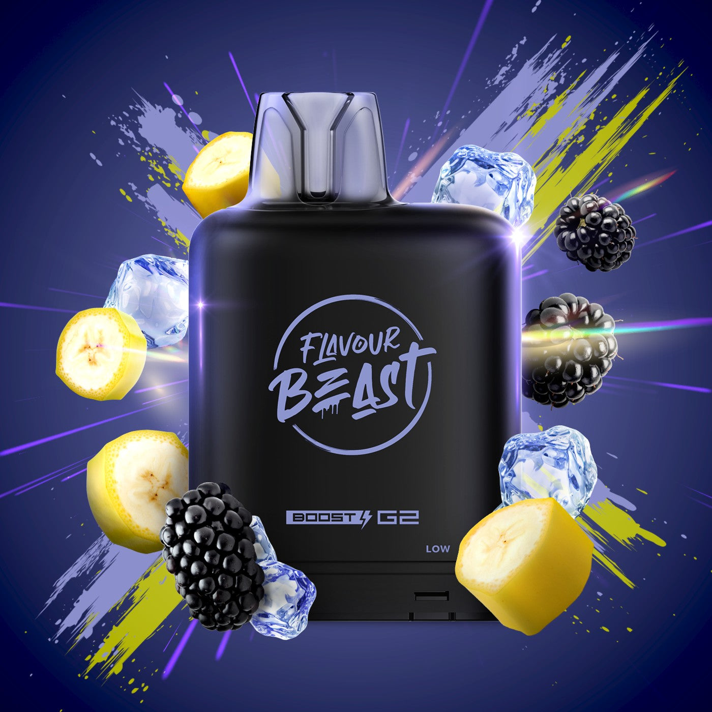 BLAZIN' BANANA BLACKBERRY LEVEL X BOOST G2 32K POD