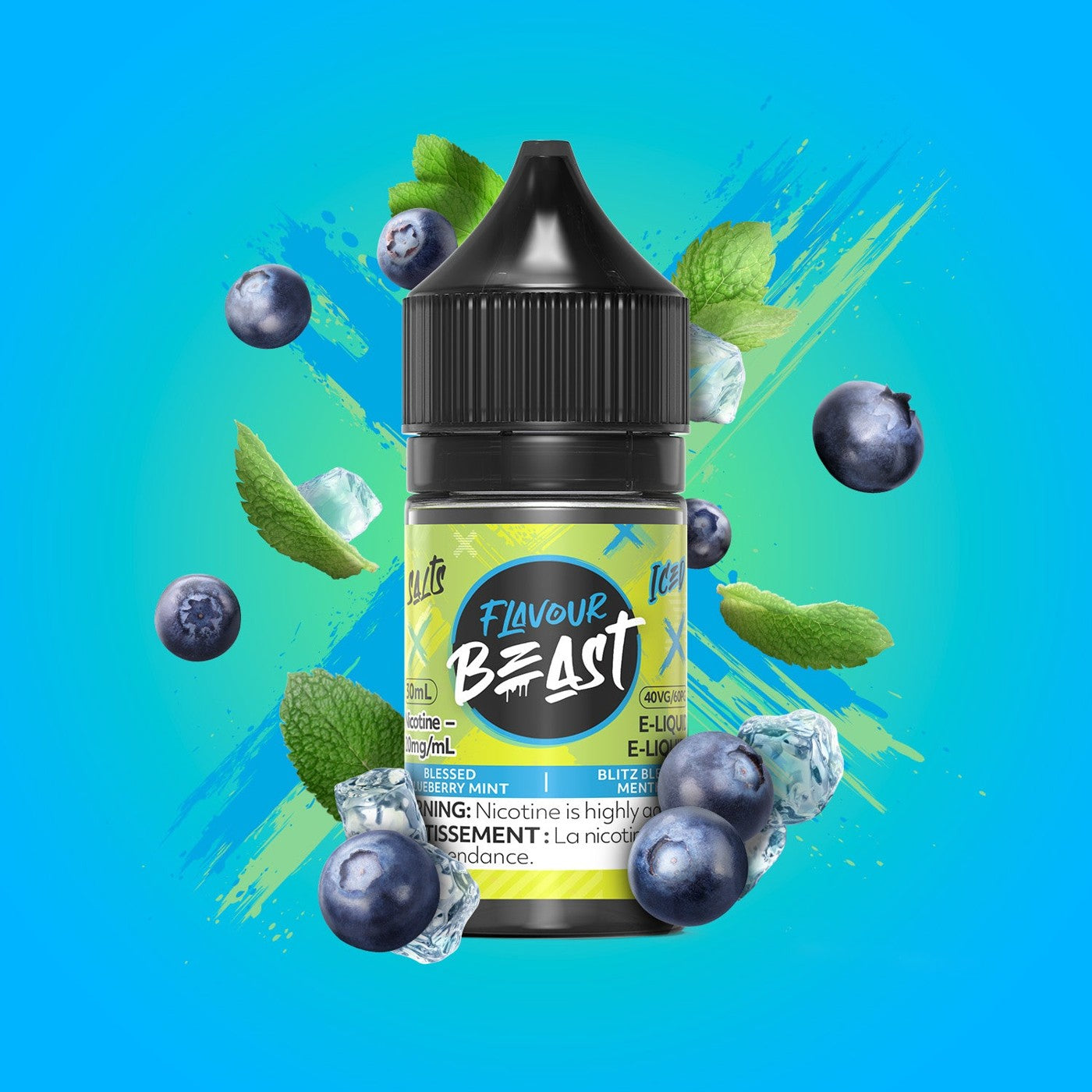 BLESSED BLUEBERRY MINT ICED FLAVOUR BEAST