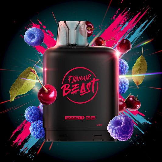 BLUE RASPBERRY CHERRY LEVEL X BOOST G2 32K POD