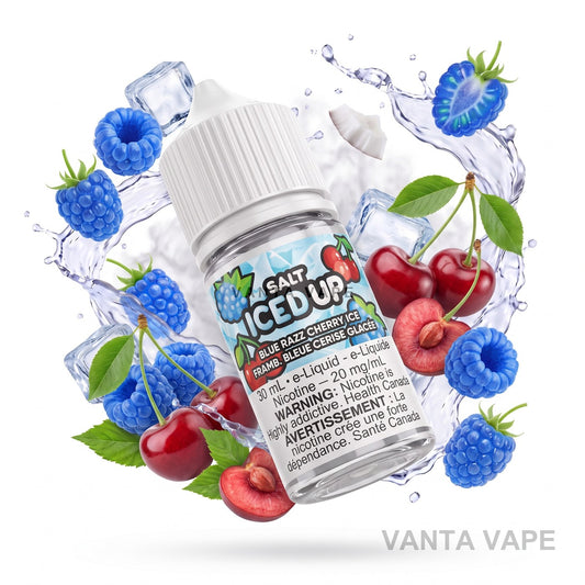 BLUE RAZZ CHERRY ICE ICED UP