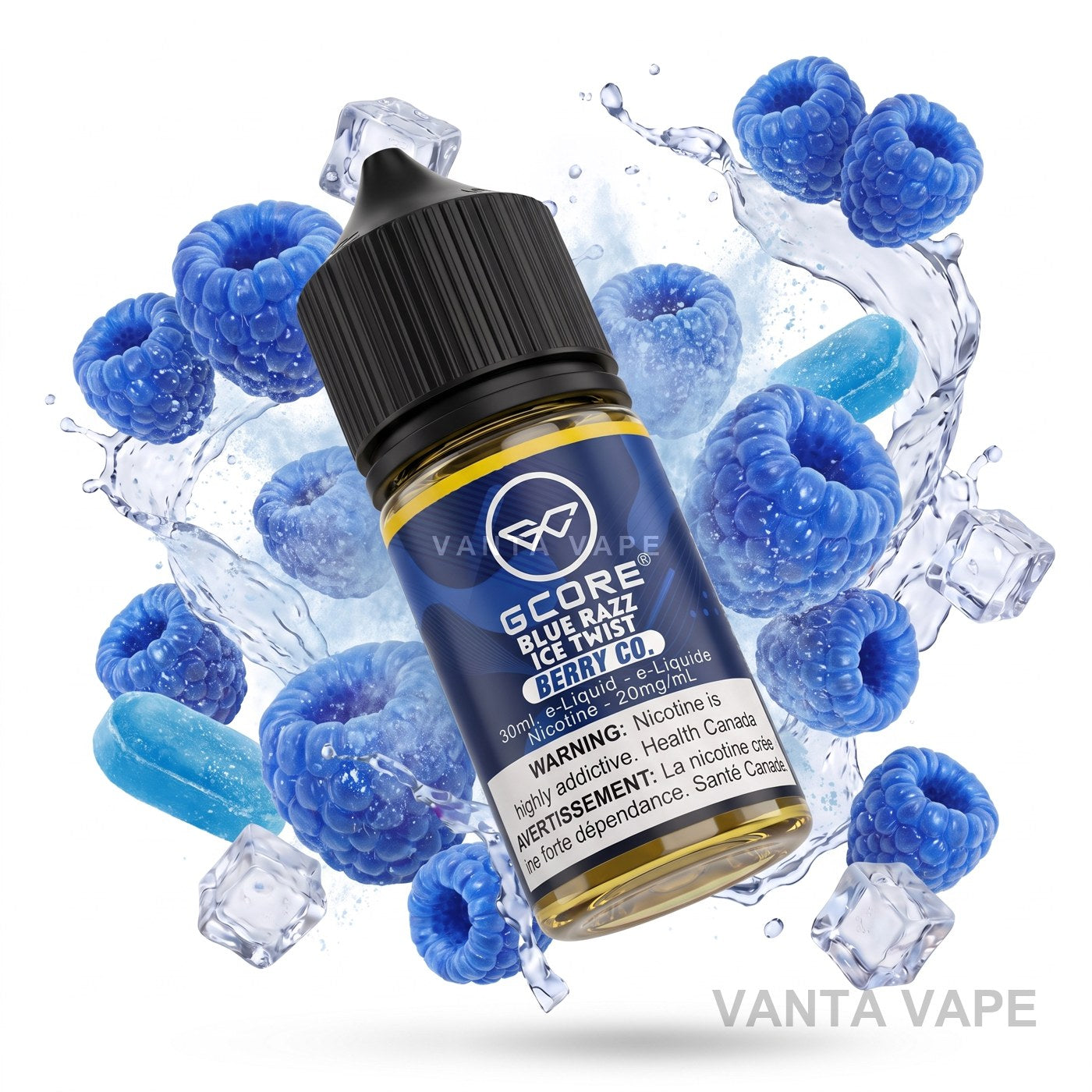 BLUE RAZZ ICE TWIST GCORE