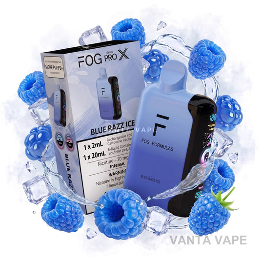 BLUE RAZZ ICE FOG PRO X