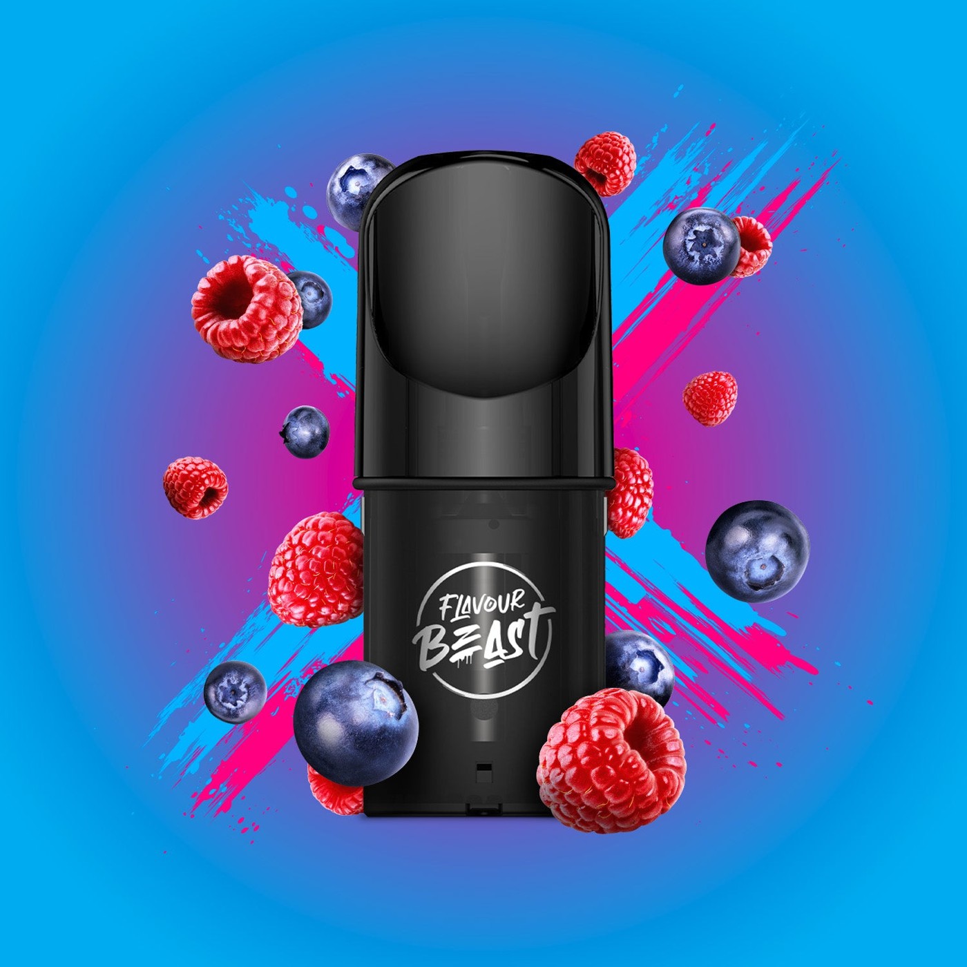 BOMB BLUE RAZZ FLAVOUR BEAST POD PACK
