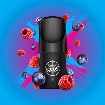 BOMB BLUE RAZZ FLAVOUR BEAST POD PACK