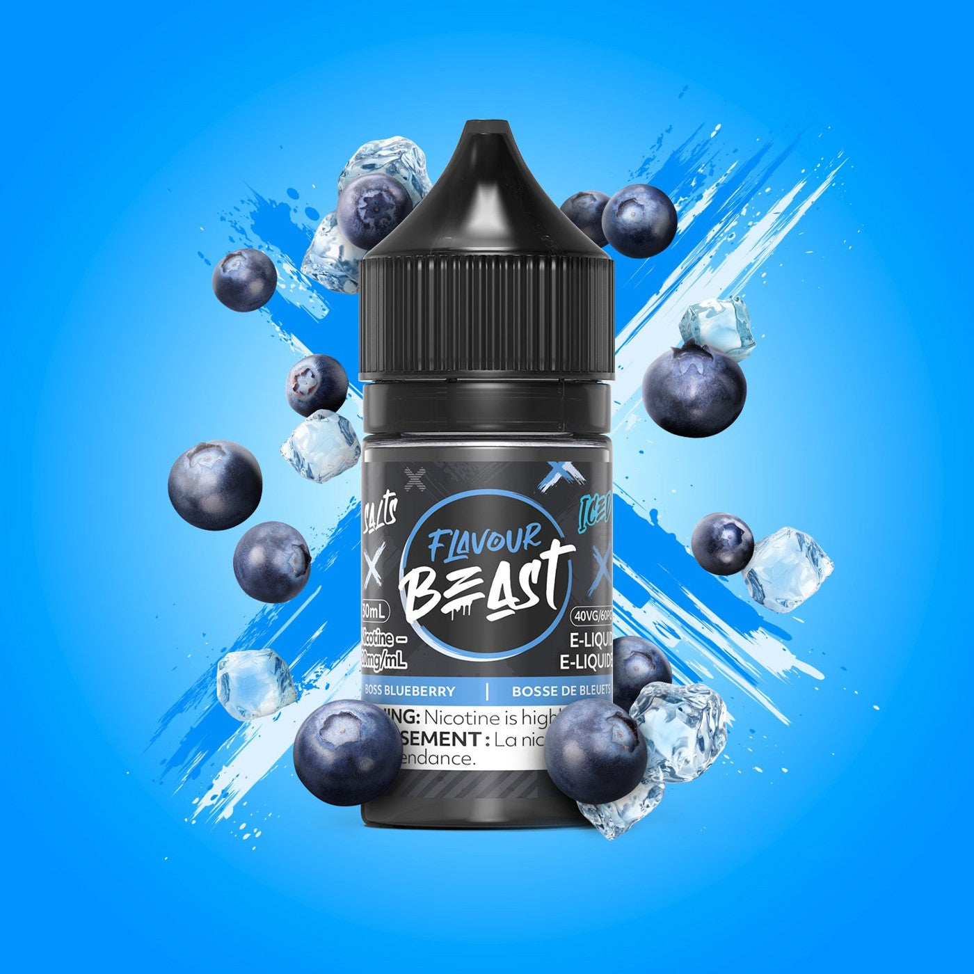 BOSS BLUEBERRY ICED FLAVOUR BEAST