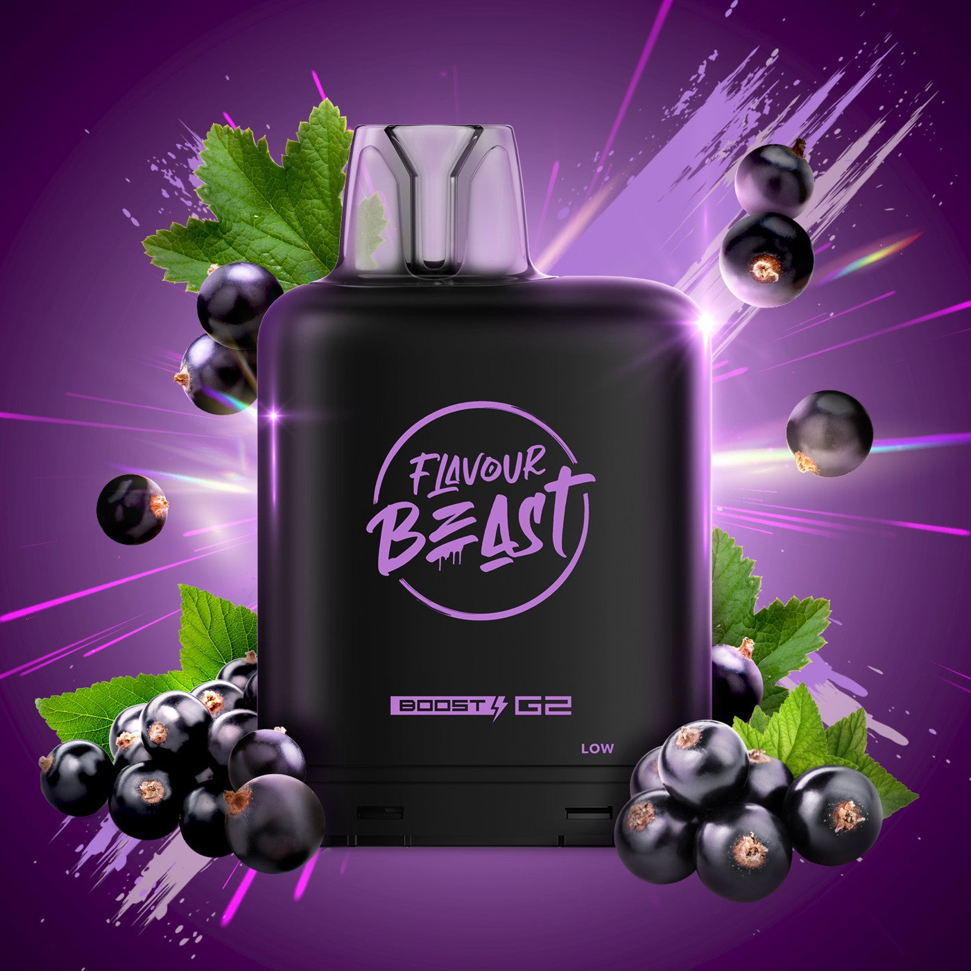 BUMPIN' BLACKCURRANT LEVEL X BOOST G2 32K POD