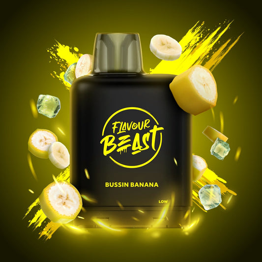 BUSSIN BANANA ICED LEVEL X BOOST G2 32K POD