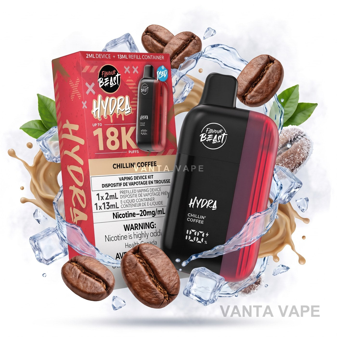 CHILLIN' COFFEE FLAVOUR BEAST HYDRA