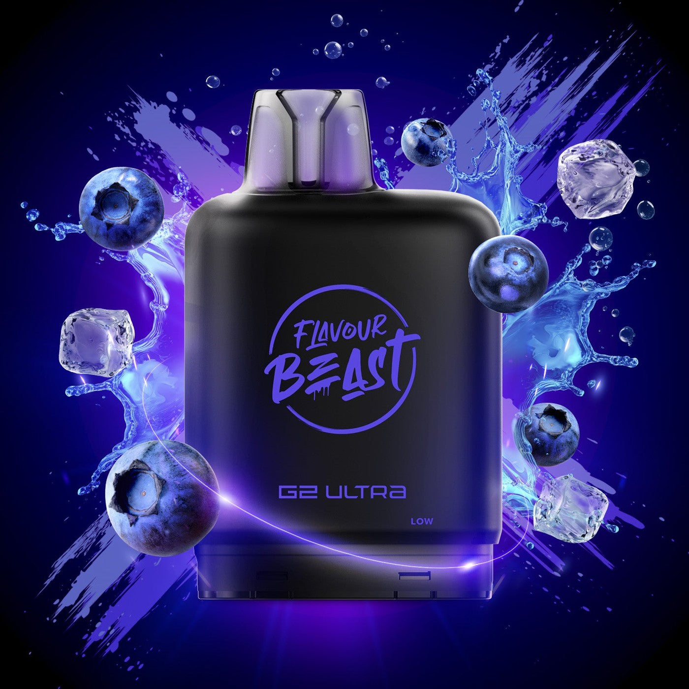 CHUGGIN' BLUEBERRY SPARKLE (ICED) LEVEL X G2 ULTRA 50K POD