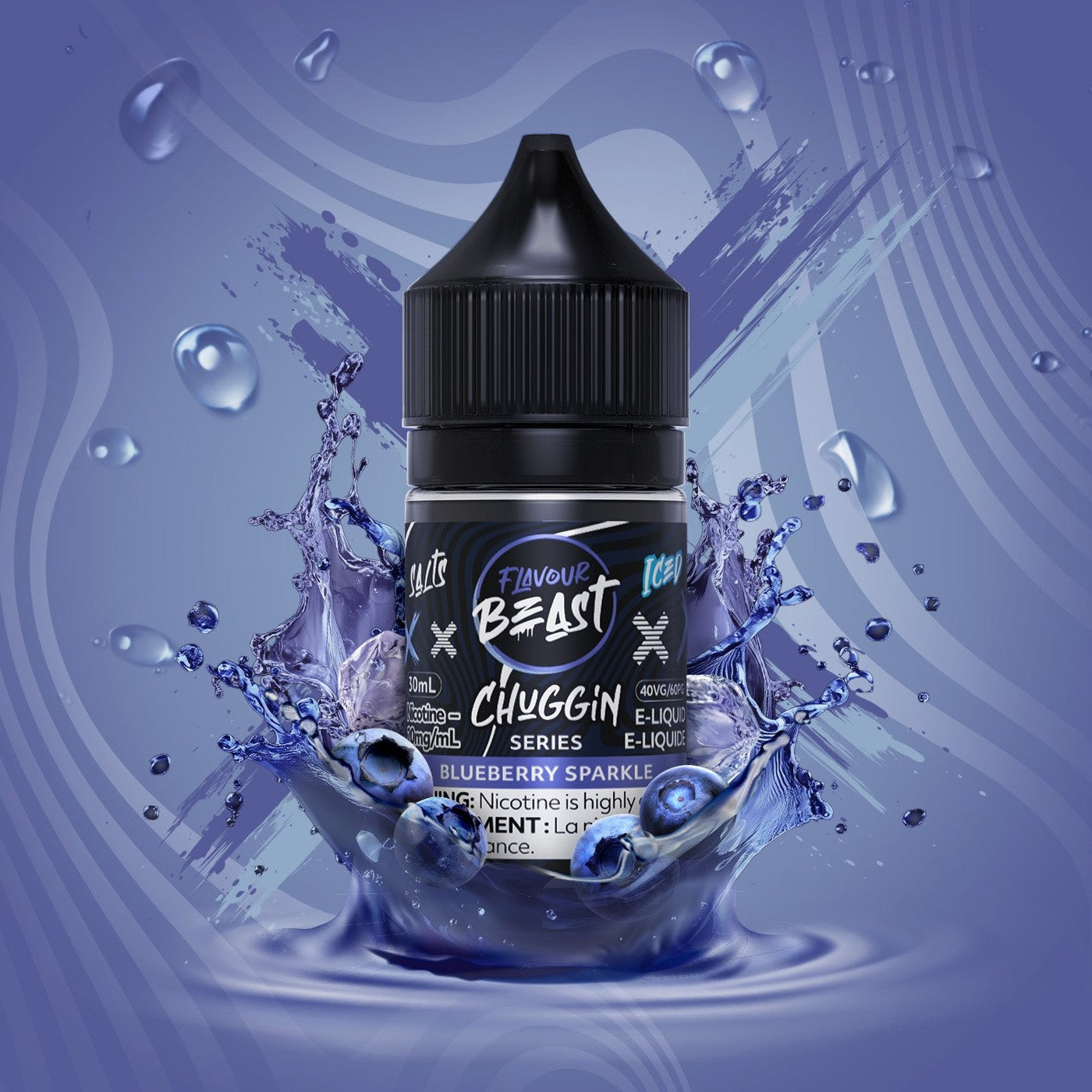 CHUGGIN BLUEBERRY SPARKLE (ICED) FLAVOUR BEAST