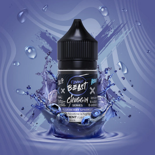 CHUGGIN BLUEBERRY SPARKLE (ICED) FLAVOUR BEAST