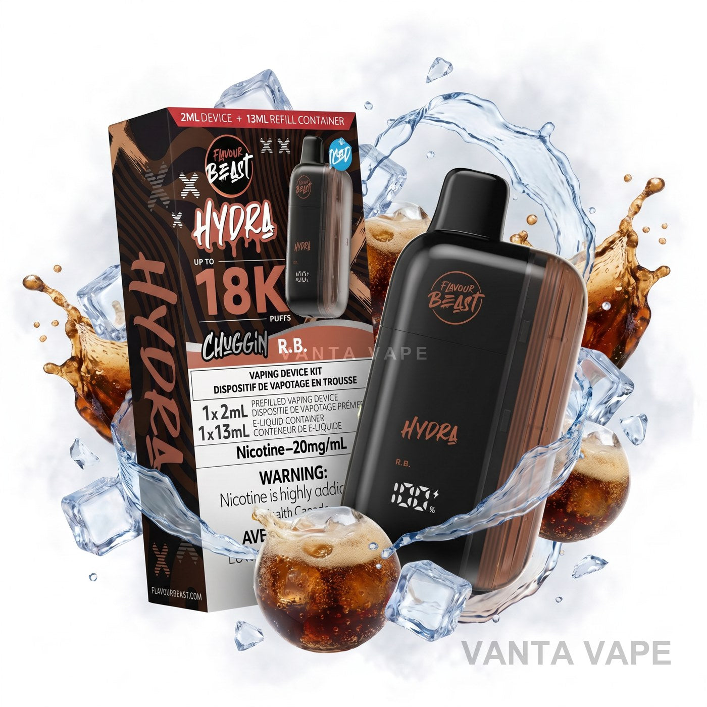 CHUGGIN' R. B. FLAVOUR BEAST HYDRA
