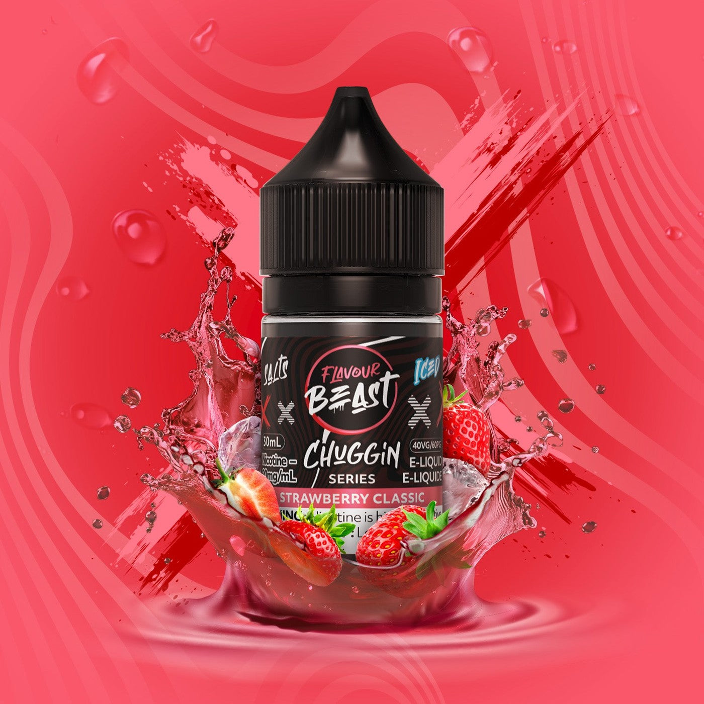 CHUGGIN STRAWBERRY CLASSIC (ICED) FLAVOUR BEAST