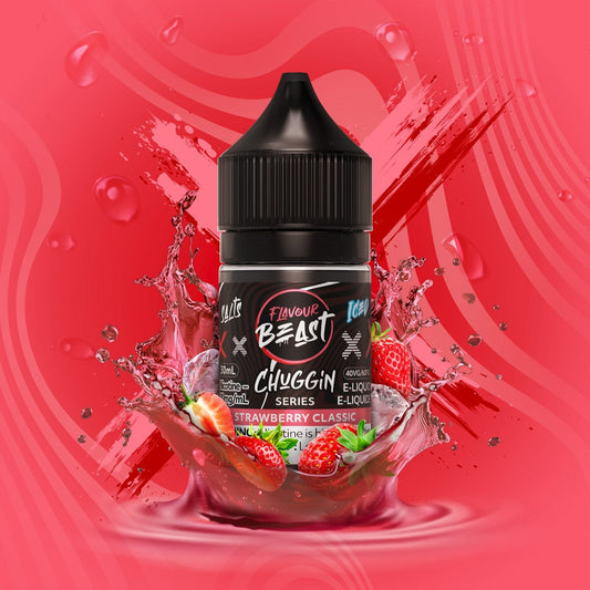 CHUGGIN STRAWBERRY CLASSIC (ICED) FLAVOUR BEAST