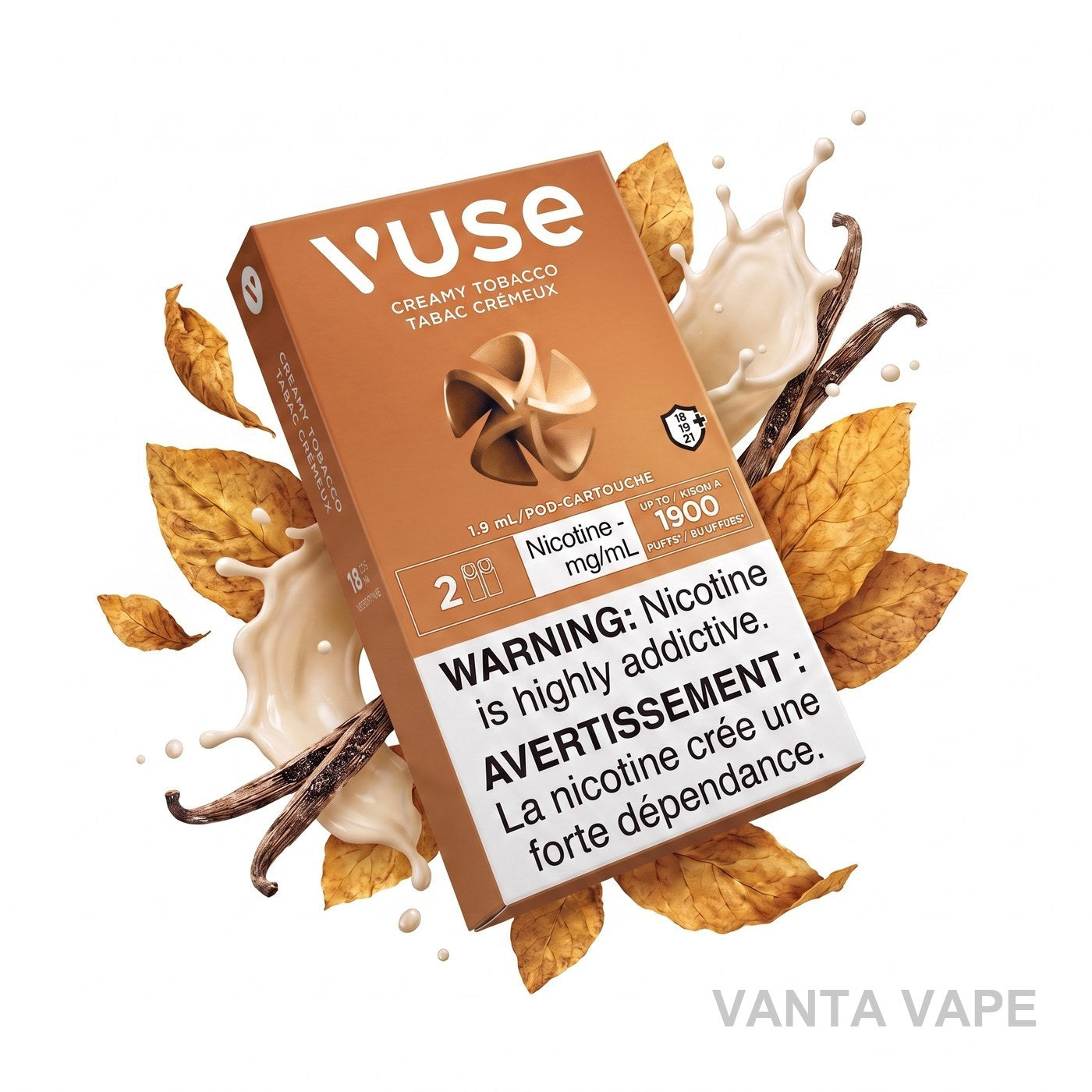CREAMY TOBACCO VUSE POD PACK