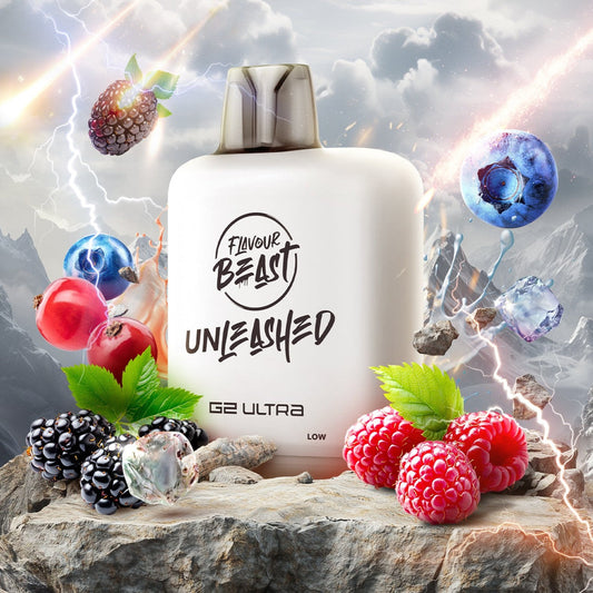 EPIC BERRY SWIRL (ICED) LEVEL X UNLEASHED G2 ULTRA 50K POD