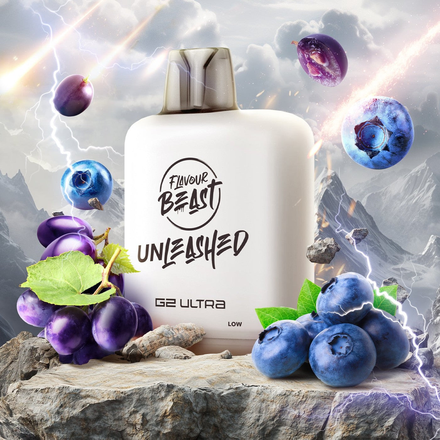 EPIC GRAPE BERRY LEVEL X UNLEASHED G2 ULTRA 50K POD