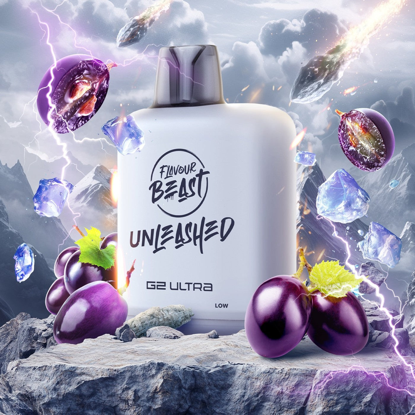 EPIC GRAPE LEVEL X UNLEASHED G2 ULTRA 50K POD